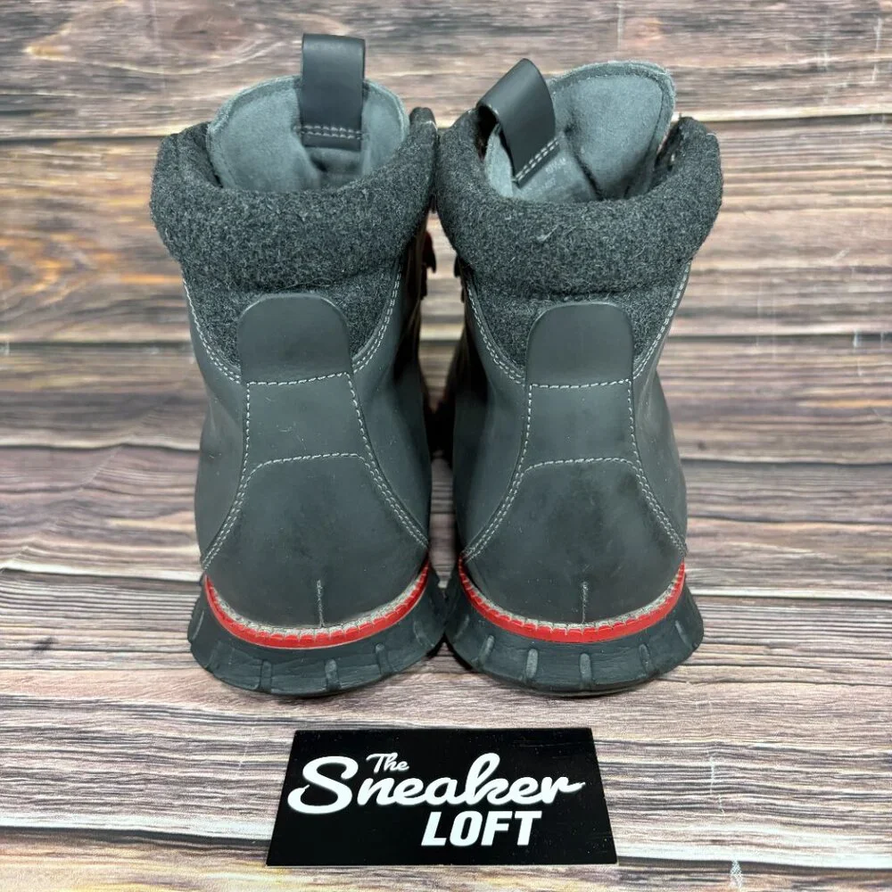 Cole Haan ZeroGran Men's Dark Gray Red‎ Hiking Boots